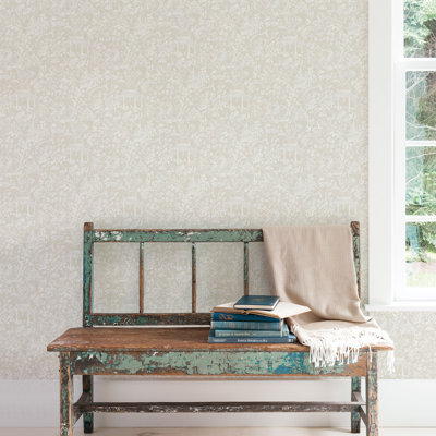Baskin 10m x 53cm Matte Wallpaper Roll