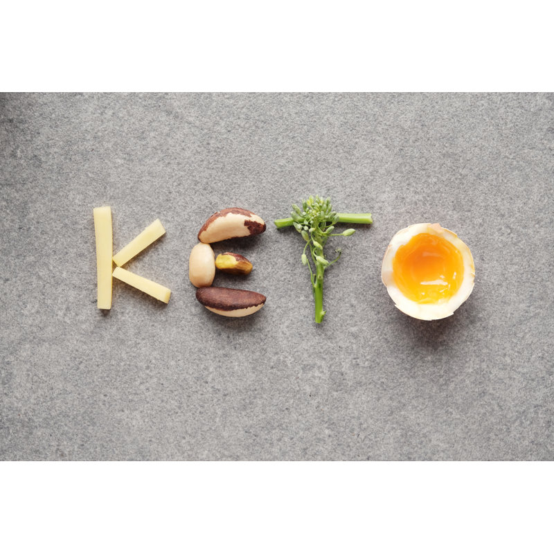 Ketogenic Diet by ThitareeSarmkasat - Wrapped Canvas Print, 51cm H x 76cm W x 3.8 cm D