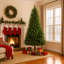 Arbre de Noël artificiel à charnières-1459807643