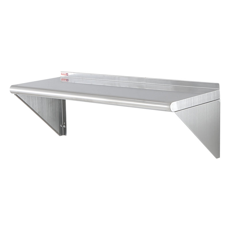 Metal Floating Shelf, 30.5cm H x 91.4cm W x 6.1cm D