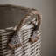 Bay Isle Home Wicker / Willow / Linen Decorative Basket