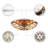 Seviervillle Glass Flush Mount