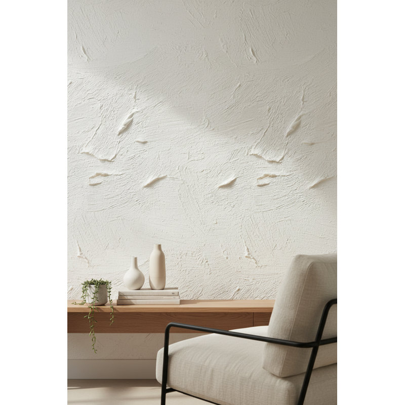 Abstract Pattern Wallpaper Cream Modern Wall Mural
