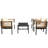 Multi-Person Outdoor Sofa Combination With 1 Table-1370374363