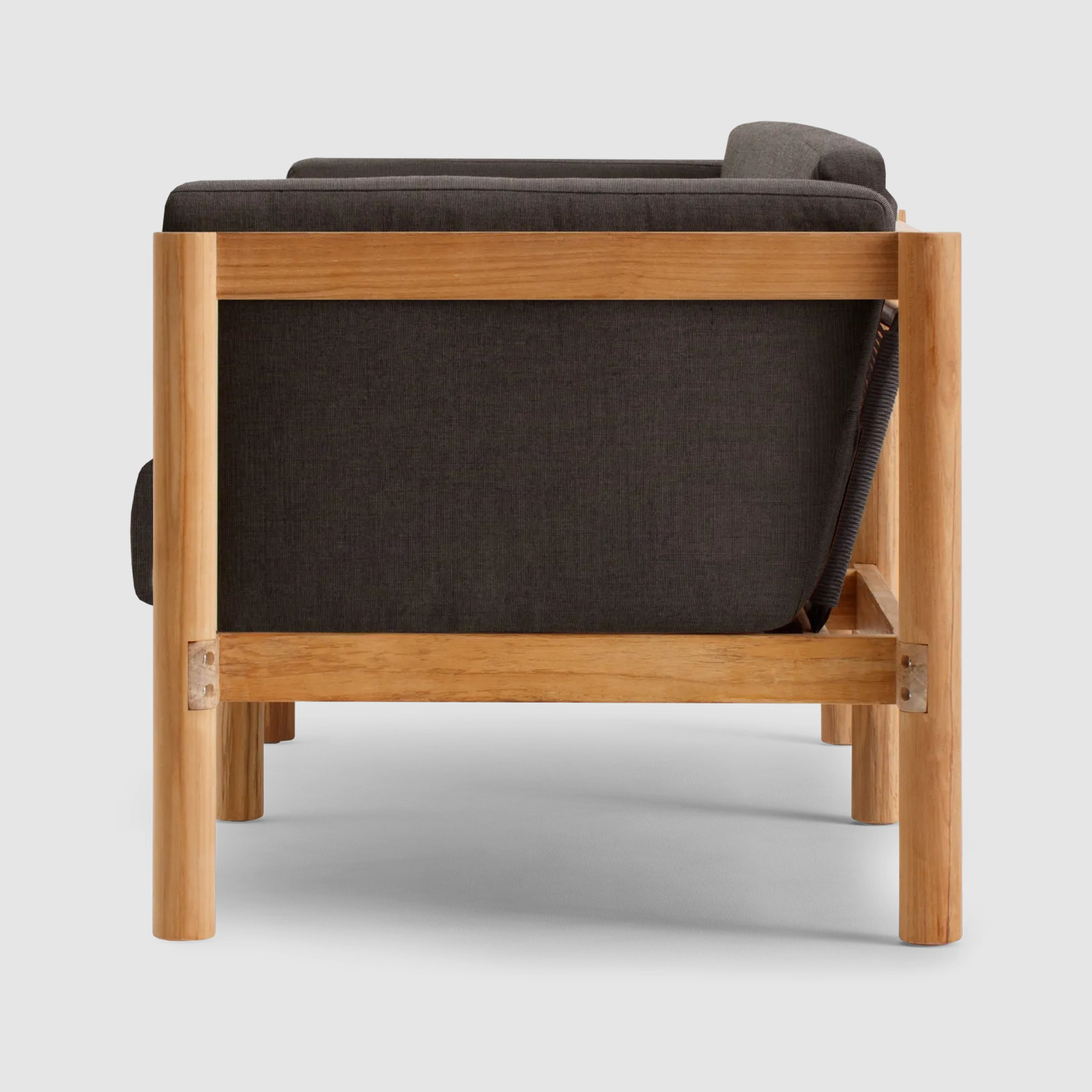 Haven 66" Sunbrella® Patio Loveseat, Sunbrella Coal