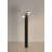 ORBIT,25IN,BOLLARD,8W,BK