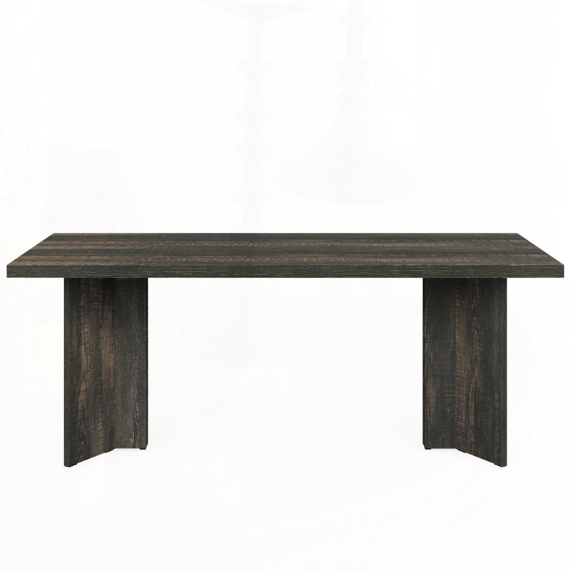 Bureau de direction 63 po Farmhouse, Brun