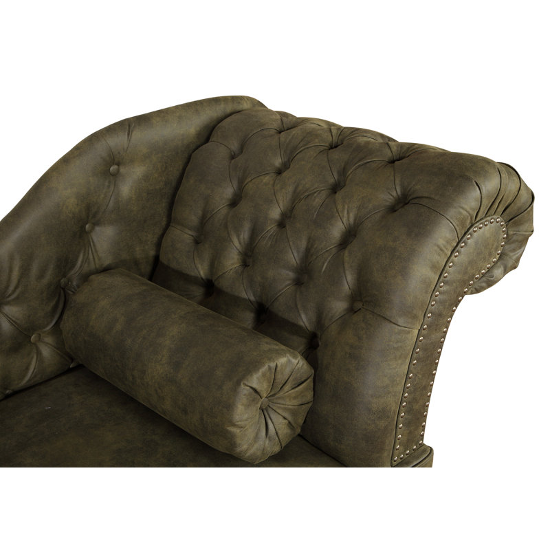 Birdsview Upholstered Chaise Lounge, Right