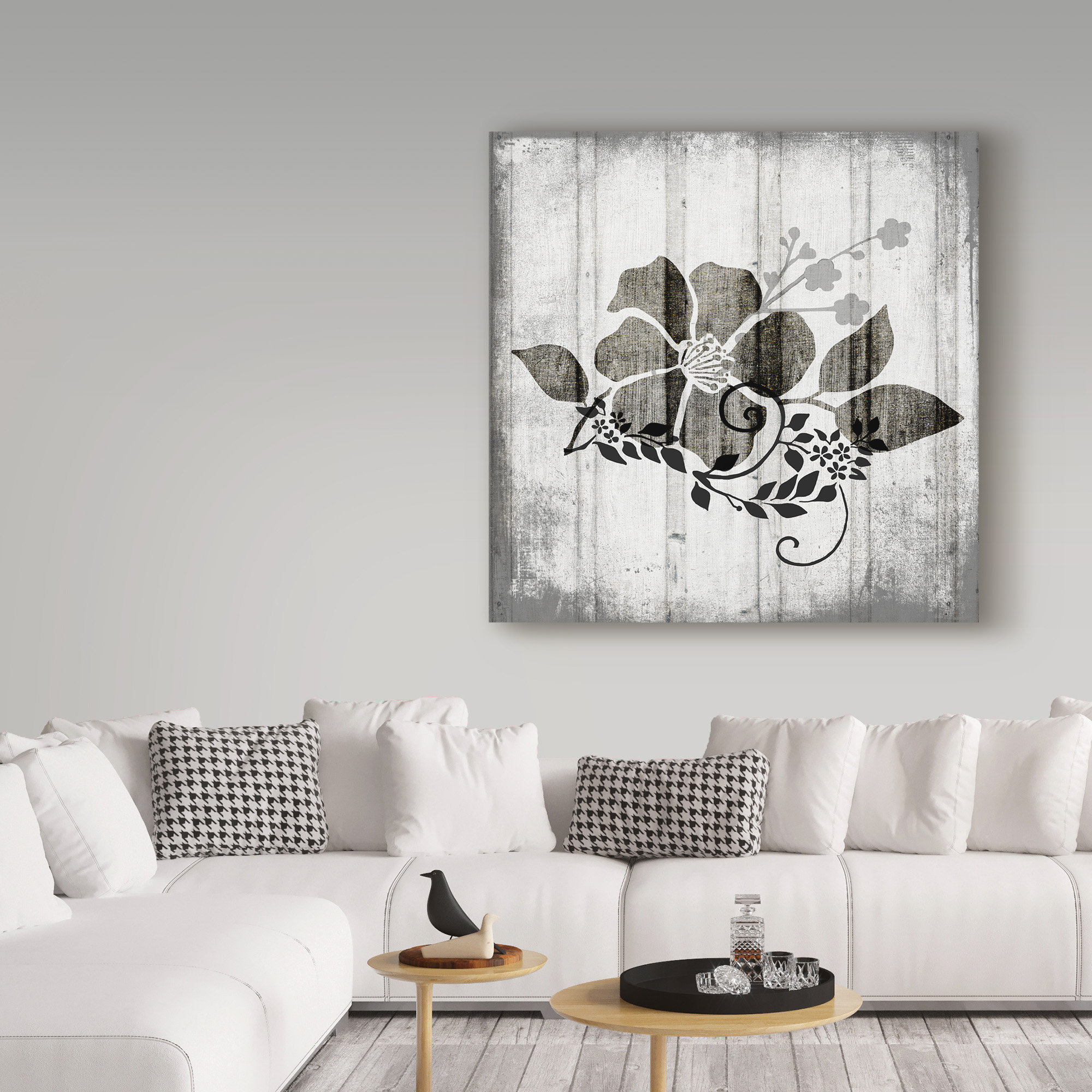 Trademark Fine Art 'My Farm My Way' Graphic Art Print on Wrapped Canvas ...