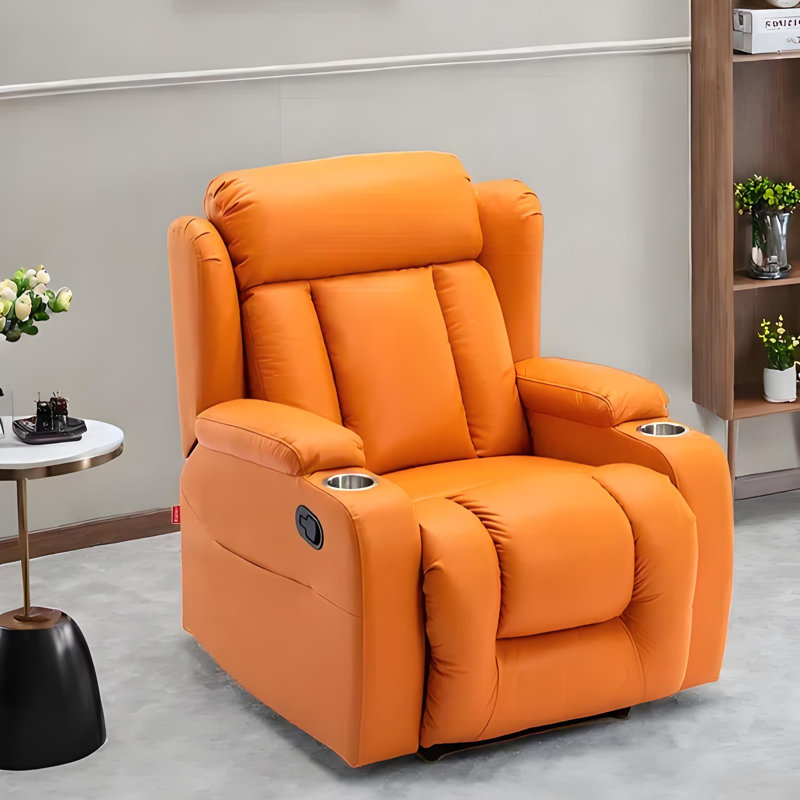 Phillipsburg, Orange Faux Leather