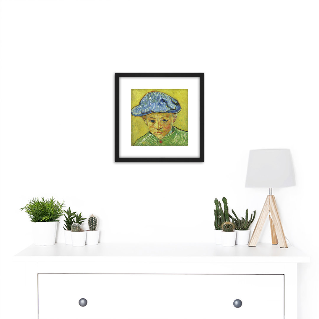 Van Gogh Portrait Camille Roulin by Vincent Van Gogh - Single Picture Frame Painting