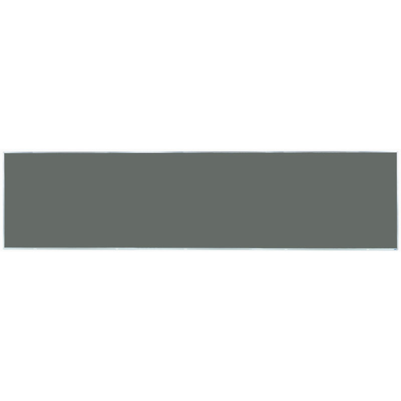 Magnetic Wall Mounted Chalkboard, 2' H x 3' L, Slate Grey