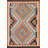 Geometric Kilim Oriental Wool Rug 3x4