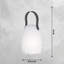 Monfiston USB Battery -operated Table Lamp Lamp