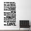 Text & Numbers Non-Wall Damaging Wall Decal