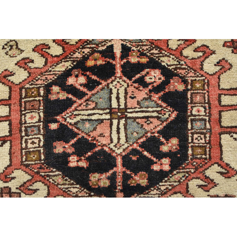 Tapis blanc unique de 3 pi 6 po x 10 pi 6 po