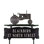 Tractor 2-Line Lawn Address Sign