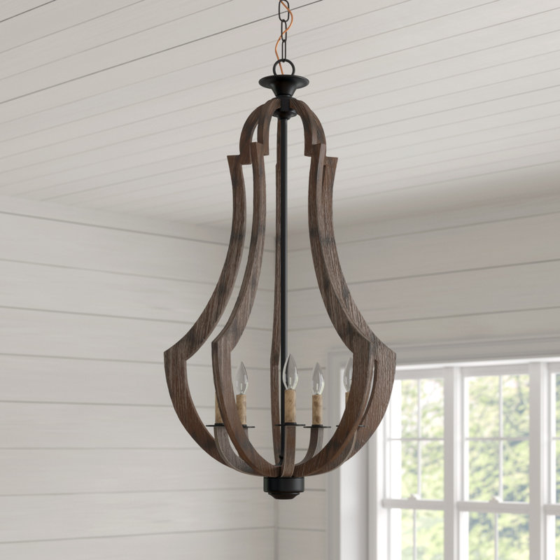Wendyn 5 - Light Dimmable Empire Chandelier