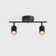Shura 2-Light Integrated LED Track Light with Rotatable Heads, 1 ft. Fixed Track Lighting Kit, 3000k