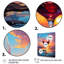Silhouette de vin Shiraz au coucher du soleil - Art mural vin-100433292-100433306