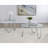 Chrome Round Glass Top End Side Table
