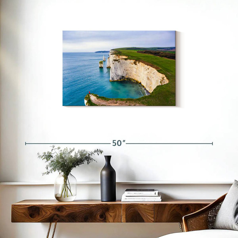 Gillard Old Harry Rocks Cliff, H 20 po x l 30 po
