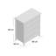 Jarin 84cm W 5 - Drawer Chest of Drawers-49292642