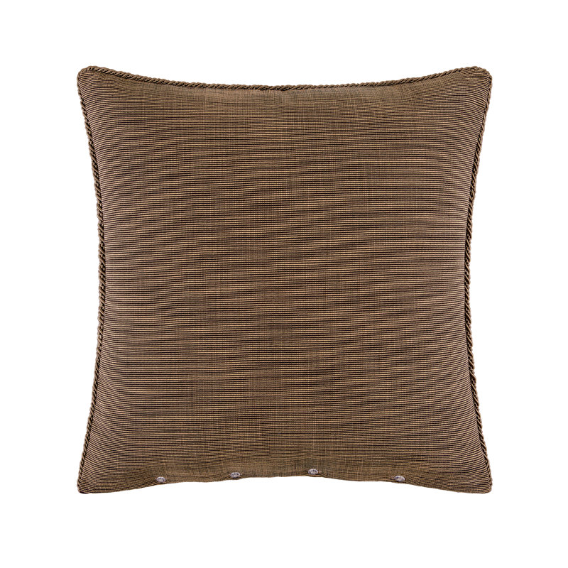 Bronte Woven Textural Stripe Euro Sham