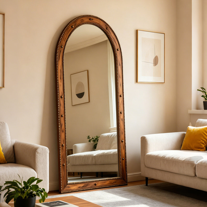 Miroir de 74 po, 74.8" H x 35.43" W x 1.18" D