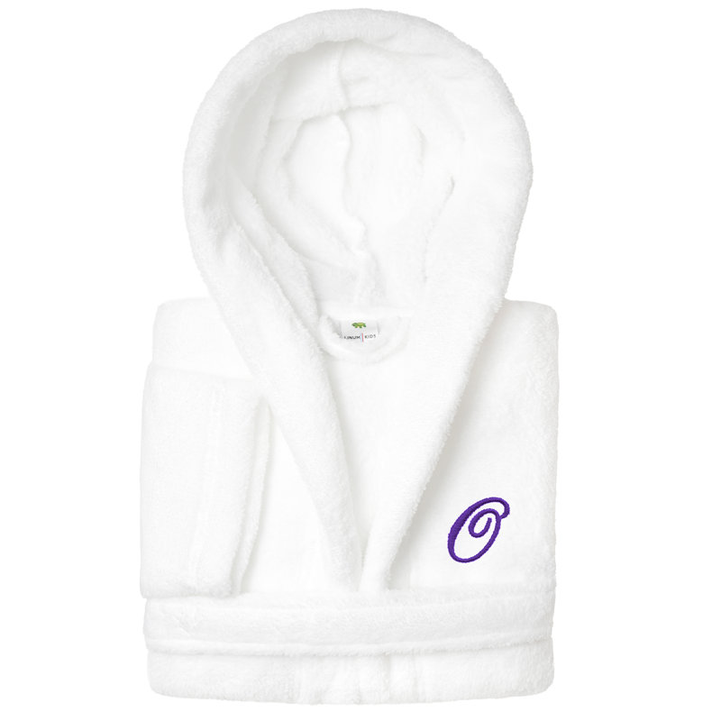 Peignoir à capuche double 100% polyester personnalisé, S, O