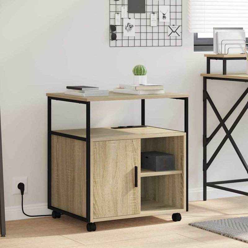 Storage Cabinet, Sonoma Oak