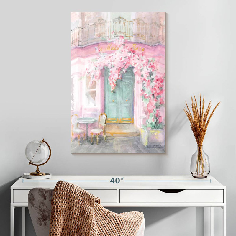 Pastel Paris IV, H 30 po x l 20 po