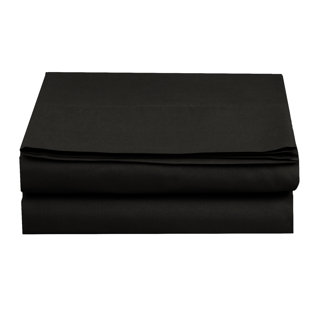 Soft Breathable Microfiber Percale Flat Sheet