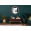 Huldar Glass Flat Wall Mirror-932189459