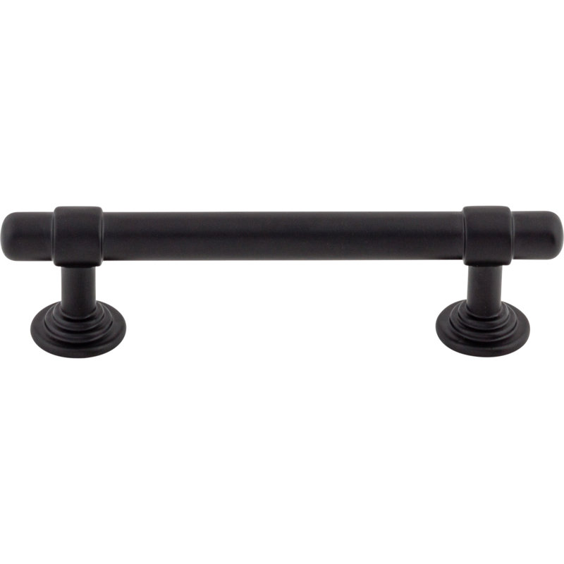 Ellis Bar Pull, Flat Black, 3 3/4" Center to Center