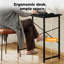 Metal Base Computer Desk
