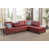 Burgundy Faux Leather