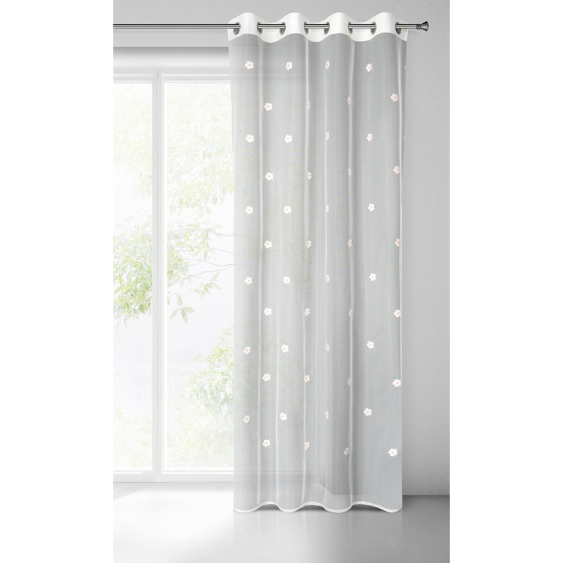 Kamsi Sheer Curtain Single Panel