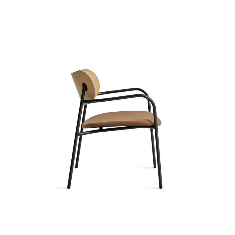 SideBySide Armchair, Copper Velvet