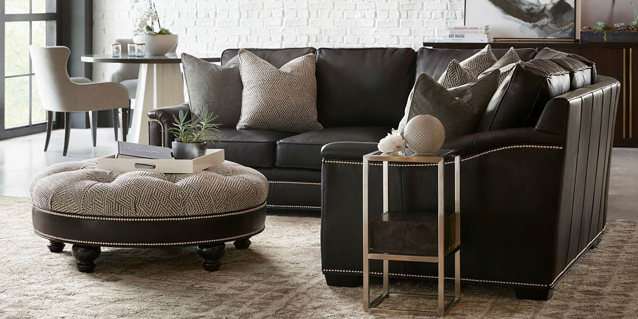 BradingtonYoung Chippendale Leather Recliner & Reviews Perigold