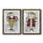 Papier, cadre noyer