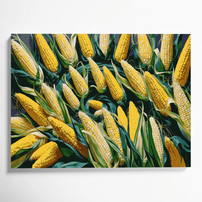 Art mural sur toile brun, H 11 po x l 14 po