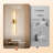 28 Inch Battery Operated Wall Sconces with Remote Control, 3000K Warm White/  Dimmable/ 350° Rotating, 2-Pack-1934815193-1934815192