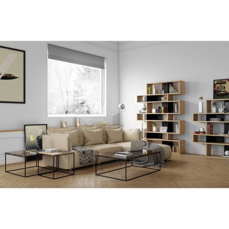 Tonya Frame Coffee Table, Green, Black