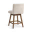 Ava Upholstered Swivel Counter Chair