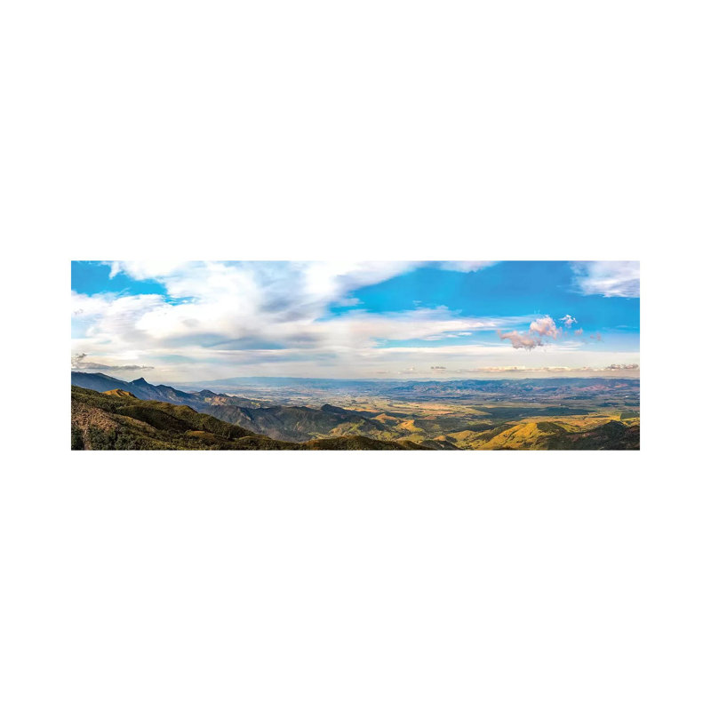 Cloudscape Big Panorama II by Glauco Meneghelli - Print on Canvas, Wrapped Canvas, 121.92 cm H x 40.64 cm W x 1.91 cm D