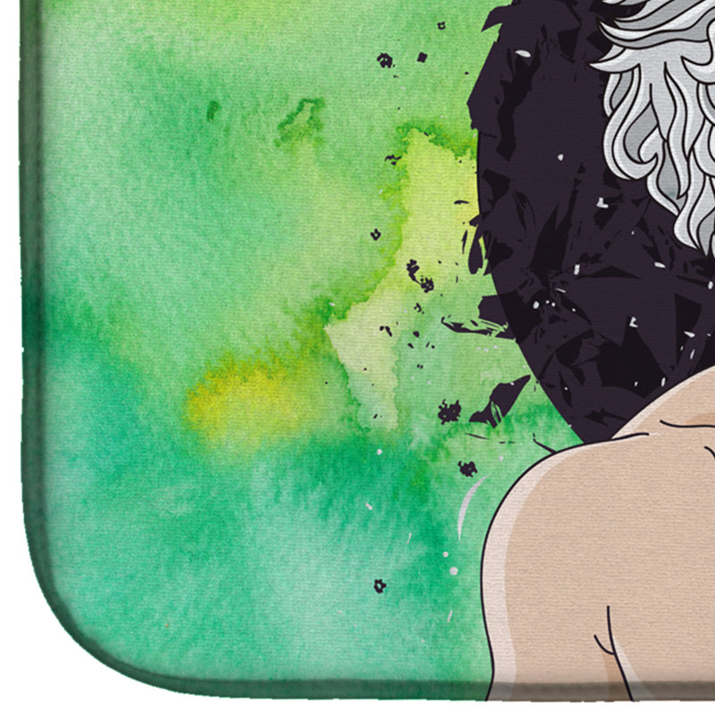 Tapis de séchage à signe aquarius zodiac