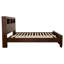 Ensemble de chambre avec très grand lit 5 pièces Toffey Cappuccino-89062846-107281359