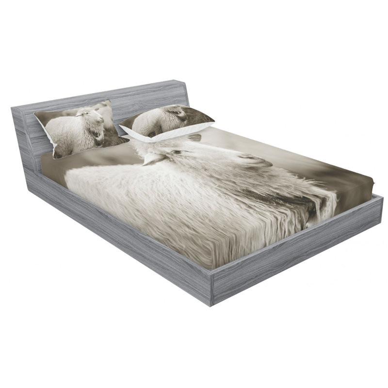 Microfiber Sheet Set, Full Sheet Set with Fitted Sheet