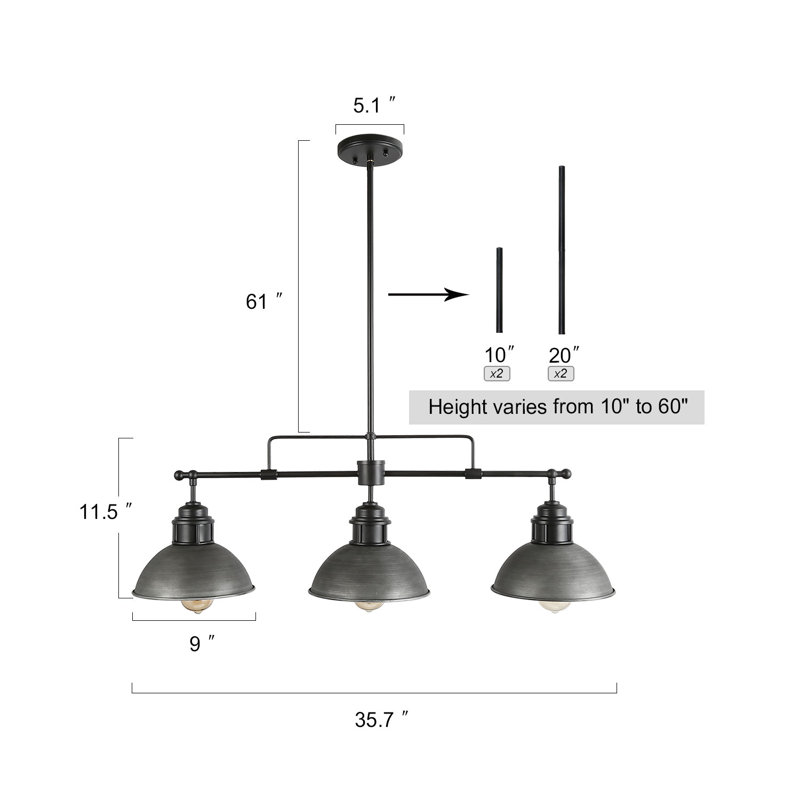 Herdon 3 - Light Pendant